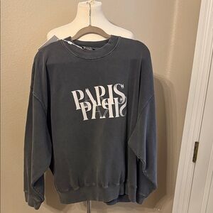 Anine Bing Paris women’s Sweater black wash color